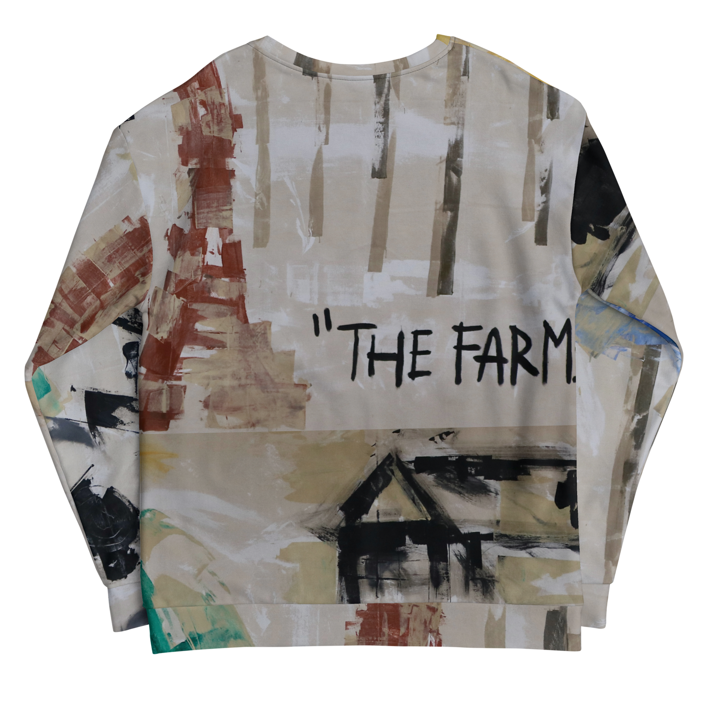 All Over Print Crewneck, "THE FARMER"