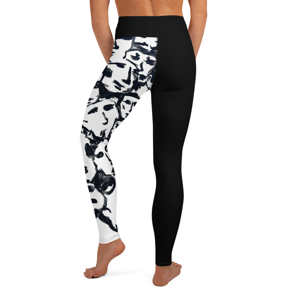 Yoga Capri Leggings, "MAN"