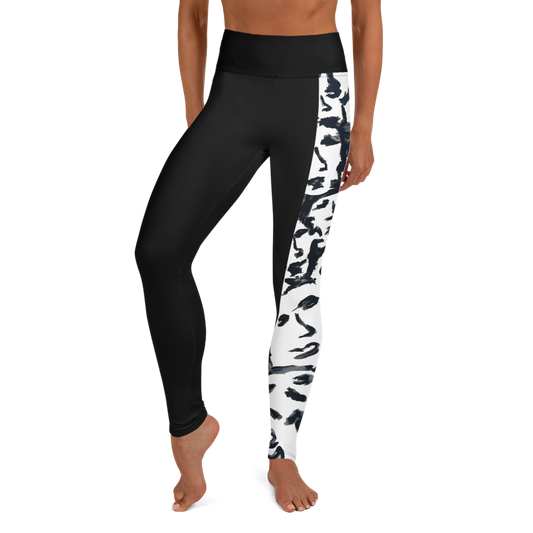 Yoga Capri Leggings, "MAN"