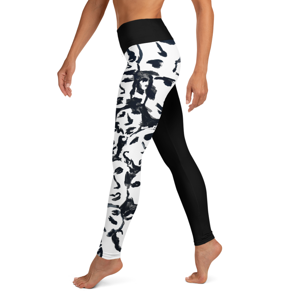 Yoga Capri Leggings, "MAN"