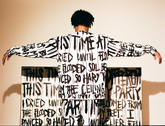 All Over Print Crewneck, "ETTE POEM"