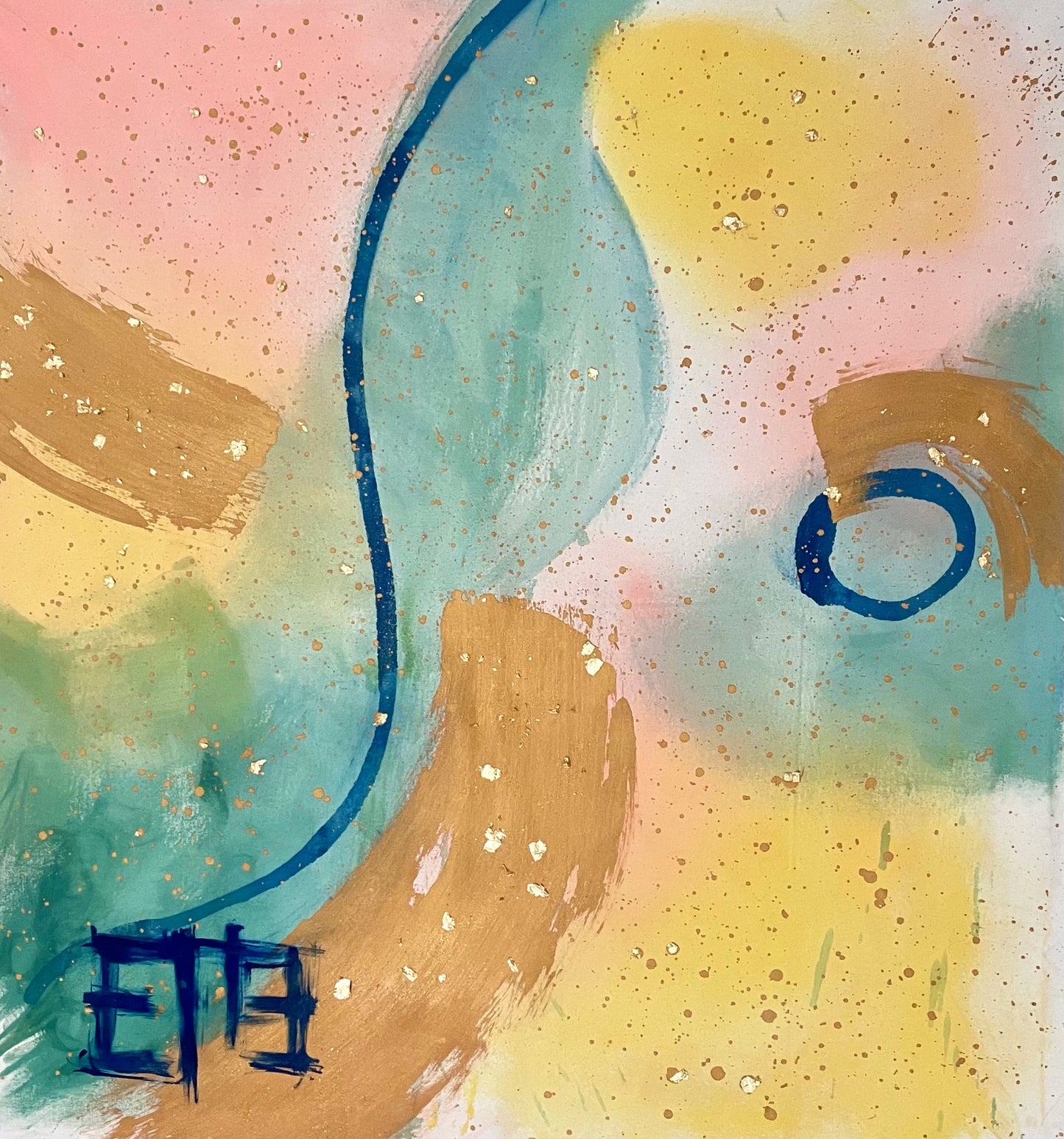 Original painting commissioned for an Ette Art international collector