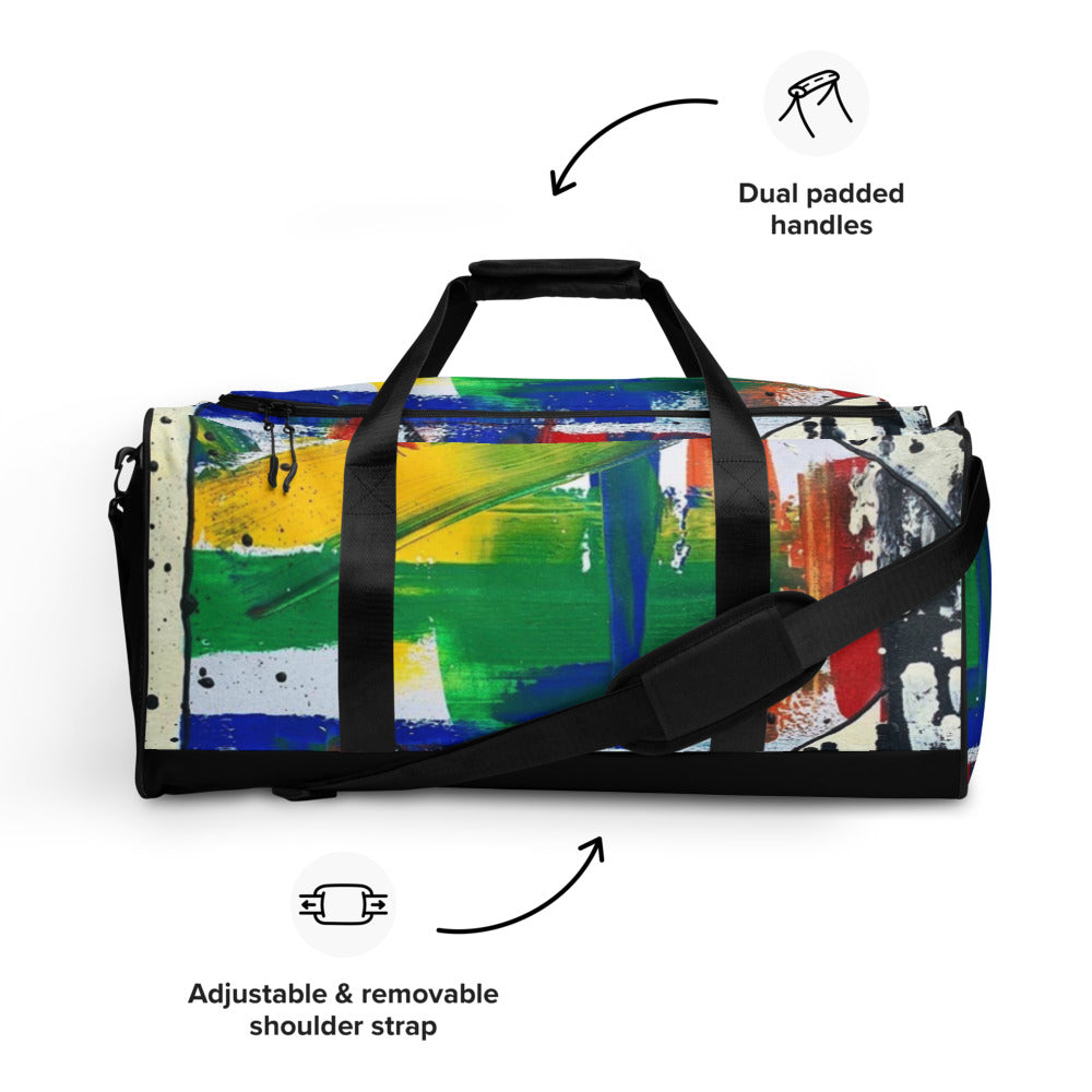 Duffle Bag, "OPEN WOUNDS"