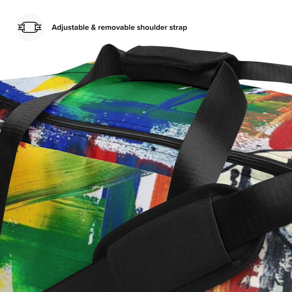 Duffle Bag, "OPEN WOUNDS"