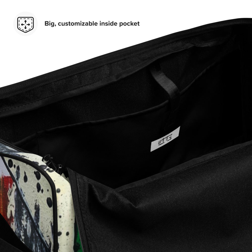 Duffle Bag, "OPEN WOUNDS"