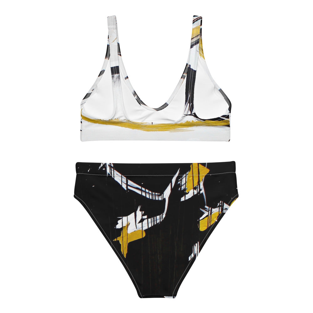 High-Waisted Bikini, "YANG AND YIN"