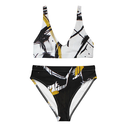 High-Waisted Bikini, "YANG AND YIN"