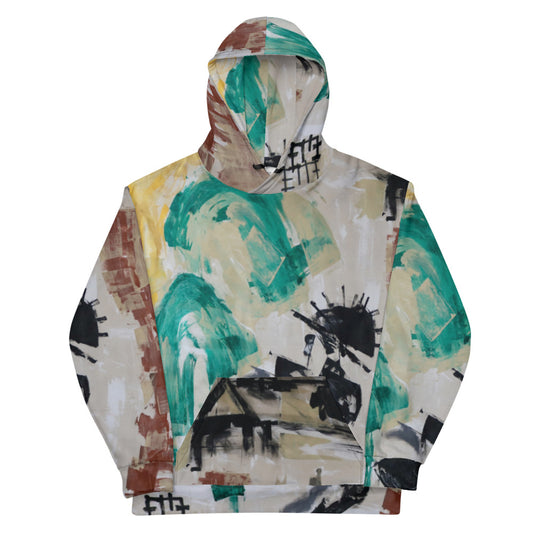 All Over Print Hoodie, "THE FARMER"