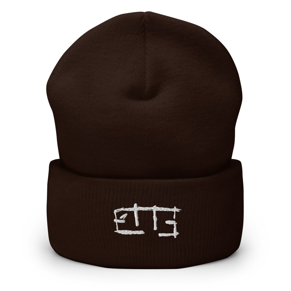 Embroidered ETTE Signature Cuffed Beanie