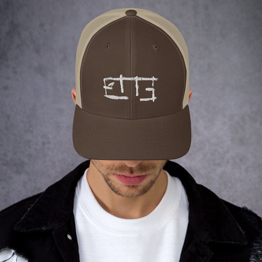 Embroidered ETTE Signature Trucker Cap