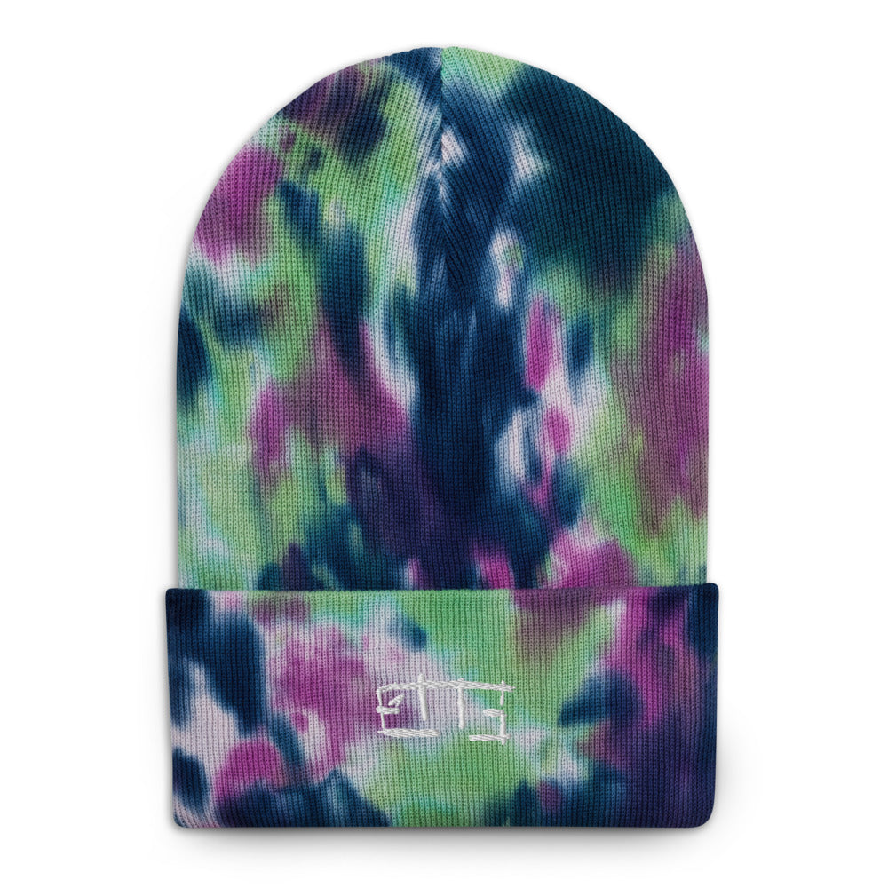 Embroidered ETTE Signature Tie-dye Beanie