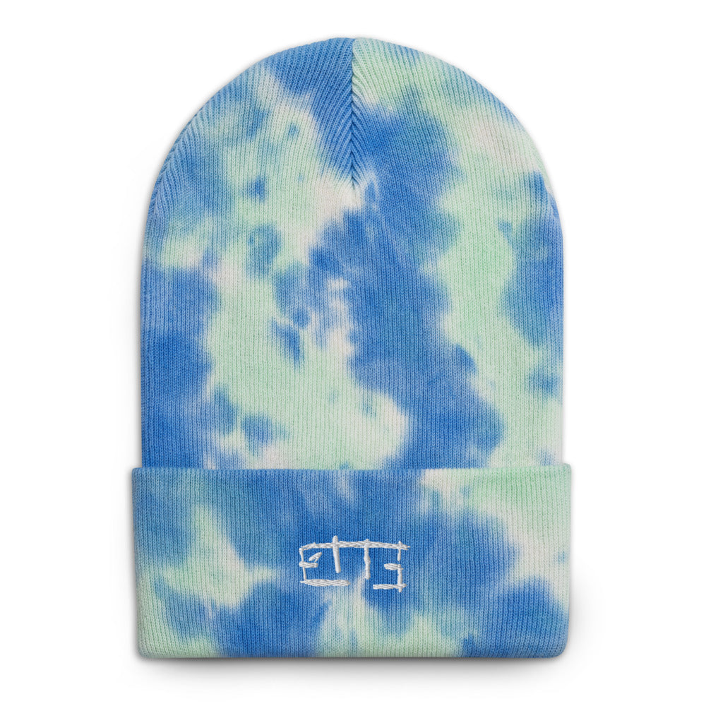 Embroidered ETTE Signature Tie-dye Beanie