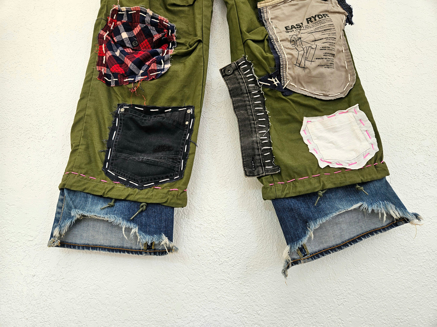 Patchwork Army Pant