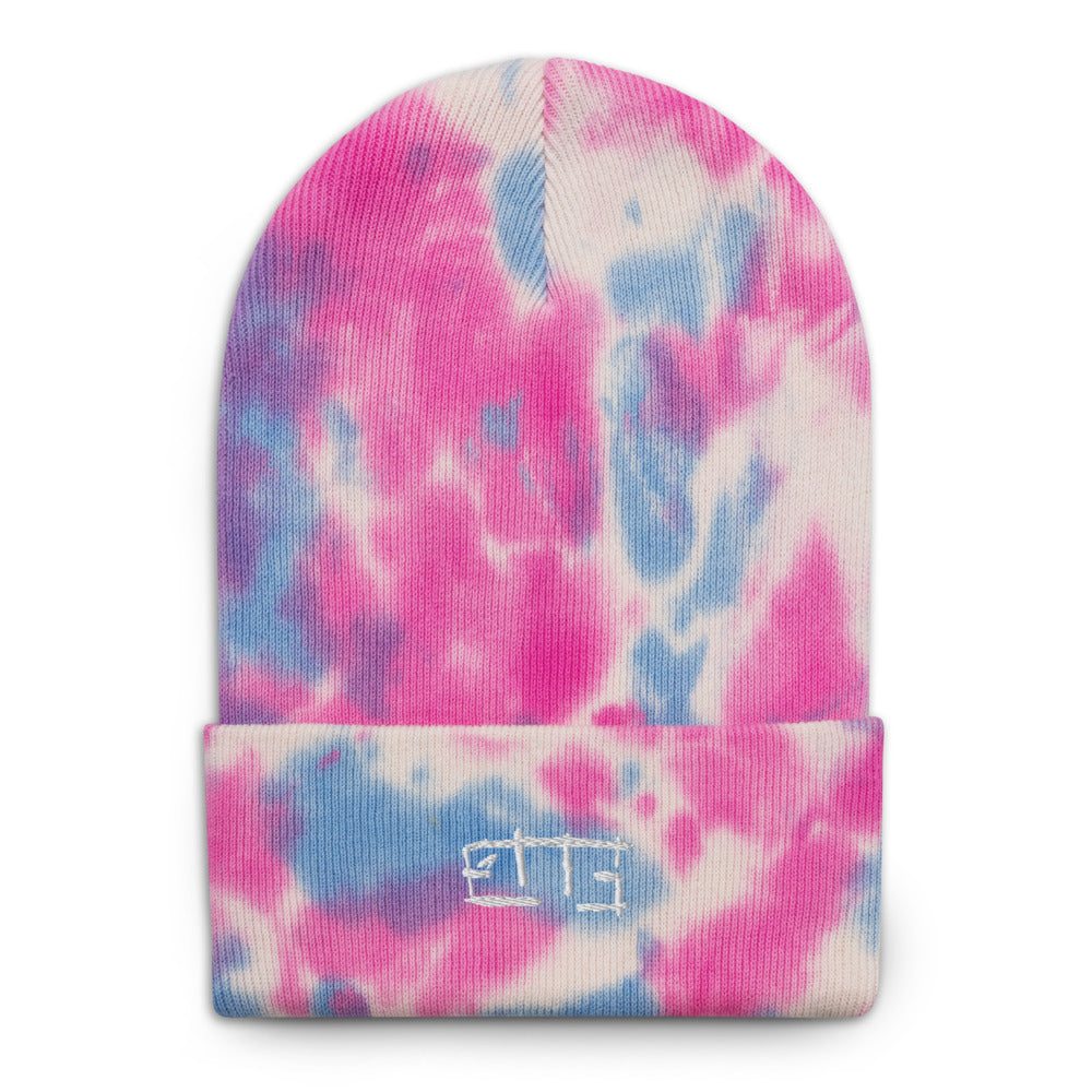 Embroidered ETTE Signature Tie-dye Beanie